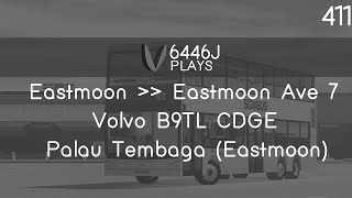 ROBLOX | Bran Transportation | Service 411 | Eastmoon Int - Eastmoon Ave 7 (Bef 2022 Amendment)