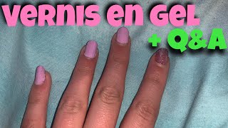 JE TESTE LE VERNIS GEL POUR LA PREMIÈRE FOIS + Q & A