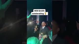 Will Smith Finally Celebrating His Oscar Win | Celebrity Moments #Shorts #Oscars #WIllsmith