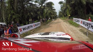 Bimo and Heru SS 1 Rally Of Indonesia 2019