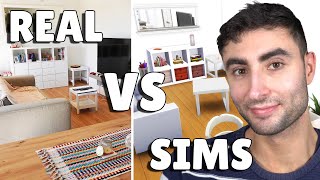 50K Subs Special | I Remade My Apartment In The Sims 4 [Real Life Apartment Tour]