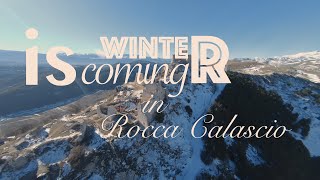 WINTER IS COMING 4K -- Rocca Calascio in attesa della neve