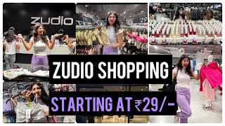 Zudio shopping 🛍️ starting at ₹29 only😱😍 |nagpur| #zudio #zudioshopping #shoppingvlog