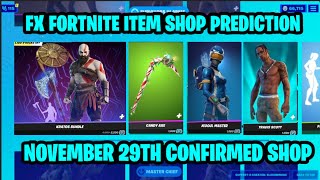 November 29th 2023 Fortnite Item Shop CONFIRMED / Fortnite Early Item Shop Prediction November 29th