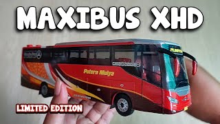 Miniatur Bus Putera Mulya Sejahtera "Maxibus XHD" Limited Edition #bangwoles #miniaturbus