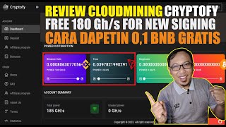 Cara Dapatkan 0,1 BNB Gratis di Cryptofy.ch