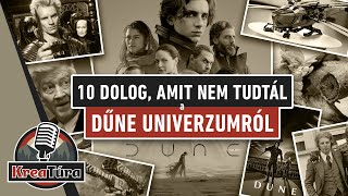 10 dolog, amit nem tudtál a Dűne univerzumról - KreaTúra Podcast #24/3