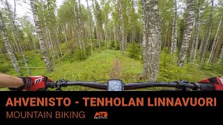 AHVENISTO (HÄMEENLINNA) - TENHOLAN LINNAVUORI | maastopyöräily