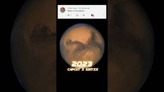 2023 Mars vs 5000 bce Mars #shorts #viral