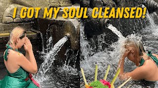 I GOT MY SOUL *CLEANSED* AND PURIFIED IN BALI!