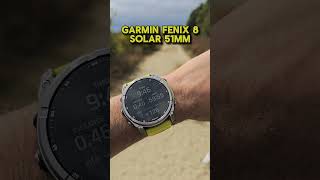 Garmin Fenix 8 Solar 51mm Titanium w/ Amp Yellow Band #garmin #fenix8