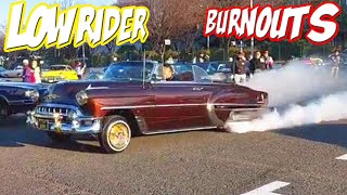 Burnouts on Lowriders | Tyres Gone on Christmas Fest