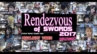 Rendezvous of Swords Touken Ranbu  Cosplay Cafe Highlight  2017