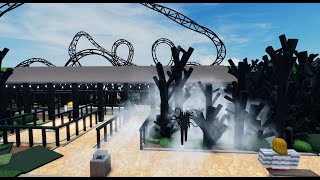 Building Slenderman Forest | Theme Park Tycoon 2 | TPT2 | Roblox | Horror Series