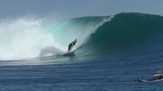 G-Land 5-7 ft Surf video report 19 August 2019 - Grajagan waves