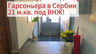 #сербия ГАРСОНЬЕРА С ПОДВАЛОМ ПОД ВНЖ