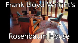 Frank Lloyd Wright - Rosenbaum House, National Historic Site    Florence, Alabama