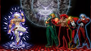 KOF MUGEN: Boss Orochi VS Super Rugal Team