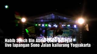 Habib Syech Bin Abdul Qadir Assegaf Live lapangan Sono Jalan Kaliurang Yogyakarta