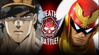 Fan Made DEATH BATTLE Trailer: Jotaro Kujo vs Captain Falcon (JJBA vs F-Zero)