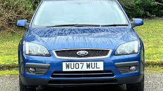 THATCHERS WU07WUL Ford Focus 1.8 Zetec Climate 5dr - ULEZ - PETROL - FSH - LONG MOT  £1,995 TO CLEAR