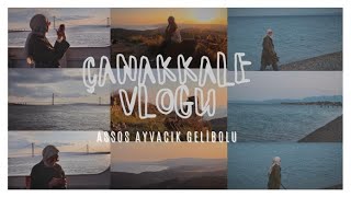 “Arkadaşlar ben bu şehre aşık oldum” 😍❣️ Assos Antik kenti 🌄🌊 Gelibolu, Ayvacık || Çanakkale Vlog