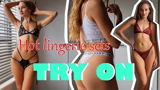 HOT LINGERIE SETS | REVIEW | TRY ON HAUL