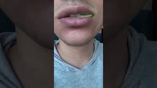 Asmr Eating green apple