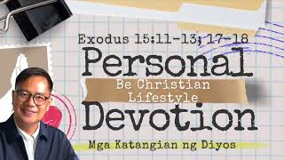 Mga Katangian ng Diyos (Exodus 15)