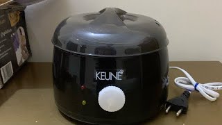 Keune Wax heater Daraz unboxing-affordable wax heaters-hard wax beans heater 2023