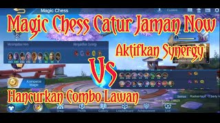 MAGIC CHESS CATUR JAMAN NOW COMBO SINERGY PENGHANCUR LAWAN | SEPERTI CATUR TAPI INI DIKEJAR WAKTU |