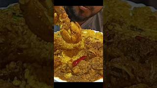 Eating chicken curry #shorts #bigbites #mukbang #asmr #indianfood #eatingshow