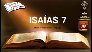 Isaías 7 - JFA - projeto ler toda a Bíblia