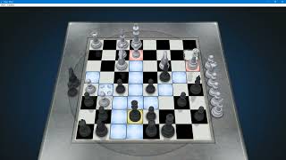 Стандартные игры Windows 7 для Windows 10 и 8.1 Chess Titans Партия Level 1 №5 Dark www.bandicam.com