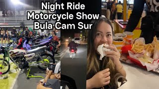 Motorshow - Night Rides and Foodtrip sa Mcdonalds | Buhay Probinsya Bicol Vlogger