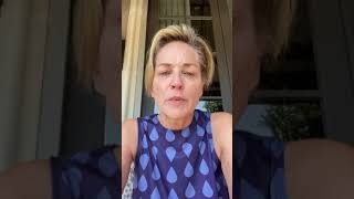 Sharon Stone in Instagram live