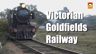 Victorian Goldfields Railway - Maldon to Castlemaine Steam Locomotive