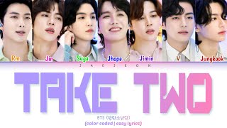 BTS (방탄소년단) 'Take Two' color coded (easy lyrics)