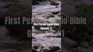 First Person Audio Bible Genesis 1:1 #asmr #christianity #religion #faith #hope #love