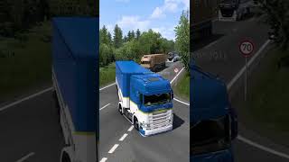 Konwój TruckersMP: Hamburg → Amsterdam 🚛🇩🇪🇳🇱 | Wspólna Droga! #shorts #ets2 #tmp #konwój #convoy