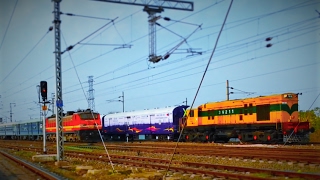 Mumbai gorakhpur express rushes through habibgang..