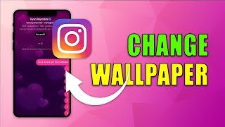 How to Change Instagram Wallpaper | Change Background (2024)