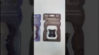 Зубная нить Dentica-BIO, white и black, 50 м  (биоразлагаемая нить).