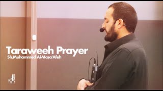 YYT Taraweeh 2024 | Sheikh Muhammed Al-Masa'Afeh Rak'ah 1-8 | Beautiful Recitation