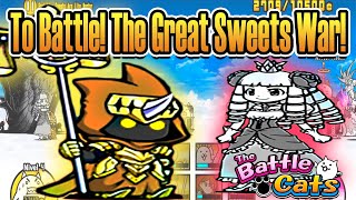 To Battle! The Great Sweets War! | Contrarreloj - XP | Princess Punt x The Battle Cats