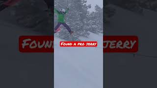 Funny skier ⛷️ 🤣🤣⛷️