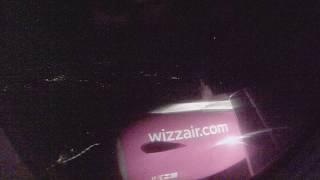 ==✈ Wizz Air | New Airbus A321 | Night Landing at Gdańsk ✈