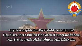 "Hej, Slaveni" National Anthem Of Yugoslavia (1943-2003) ENG/IDN Sub