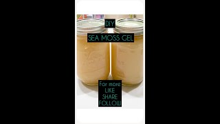 EASY HOMEMADE SEA MOSS GEL #shortsfeed