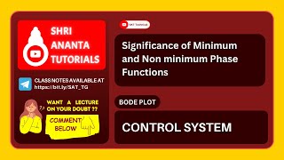 Significance of Minimum and Non minimum Phase Functions  #electricalengineering #controlsystem